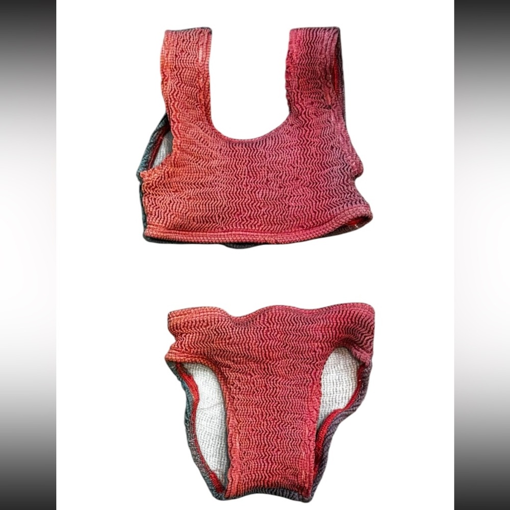 Girls Obre 2 piece wrinkle swimsuit